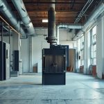 furnace in a commercial brooklyn space